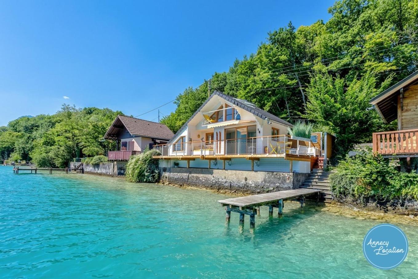 Chalet Coquillage Waterfront Escape On Lake Дусар Екстериор снимка