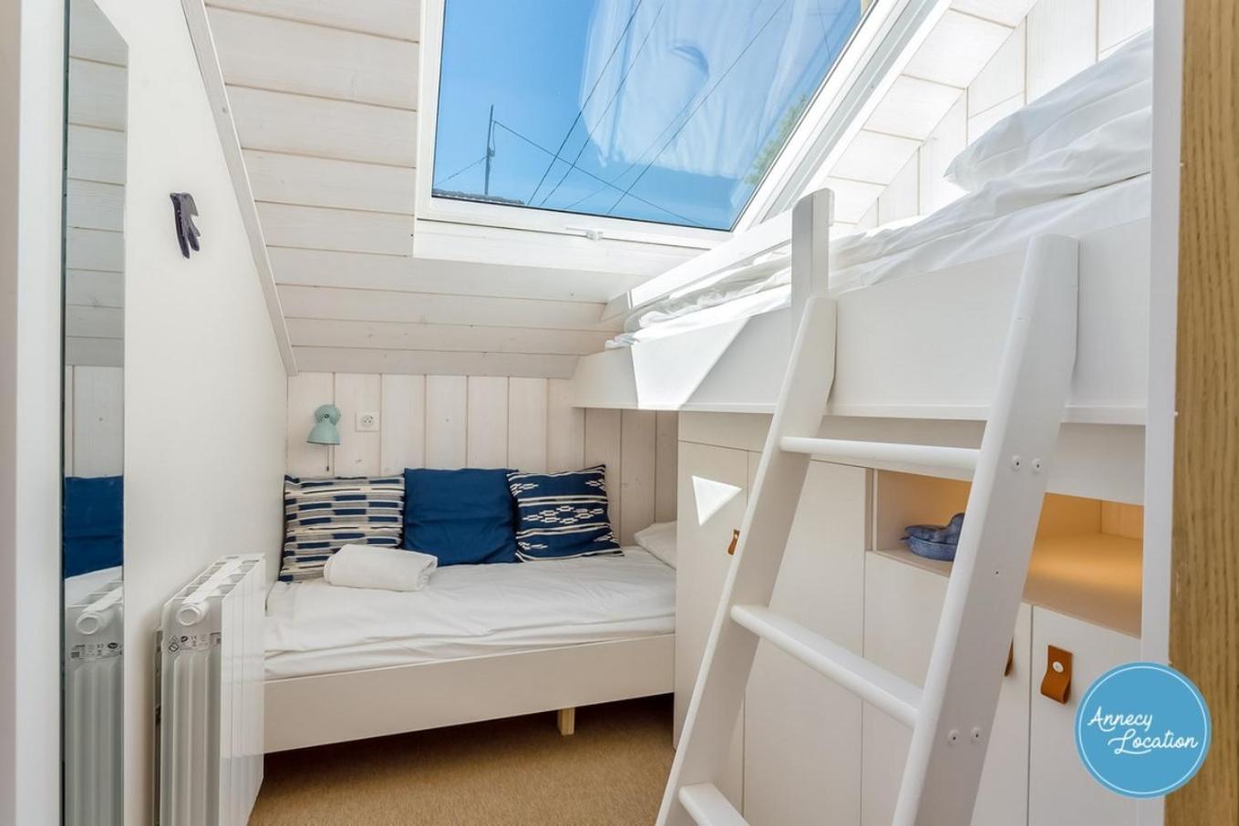 Chalet Coquillage Waterfront Escape On Lake Дусар Екстериор снимка