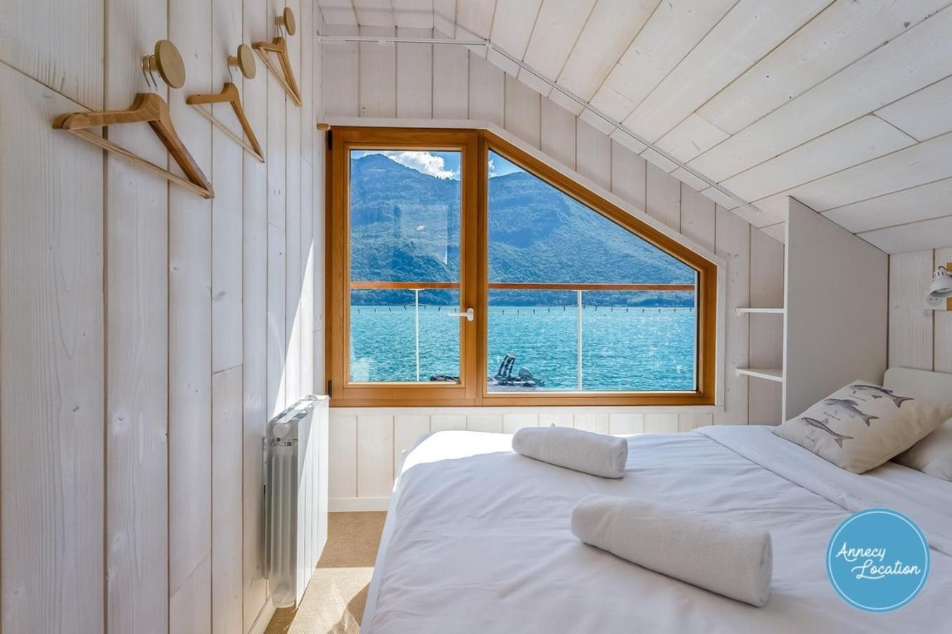 Chalet Coquillage Waterfront Escape On Lake Дусар Екстериор снимка