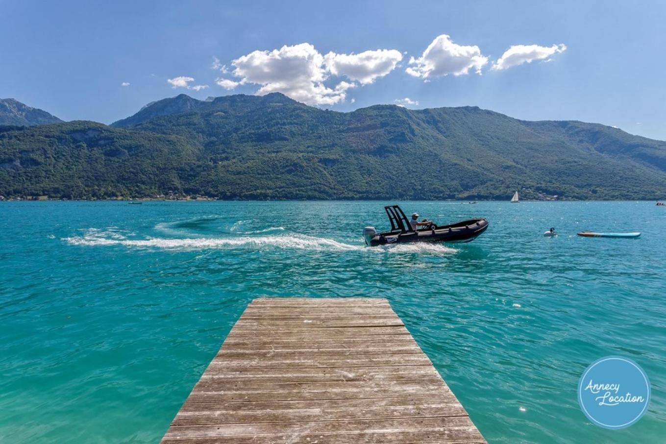 Chalet Coquillage Waterfront Escape On Lake Дусар Екстериор снимка