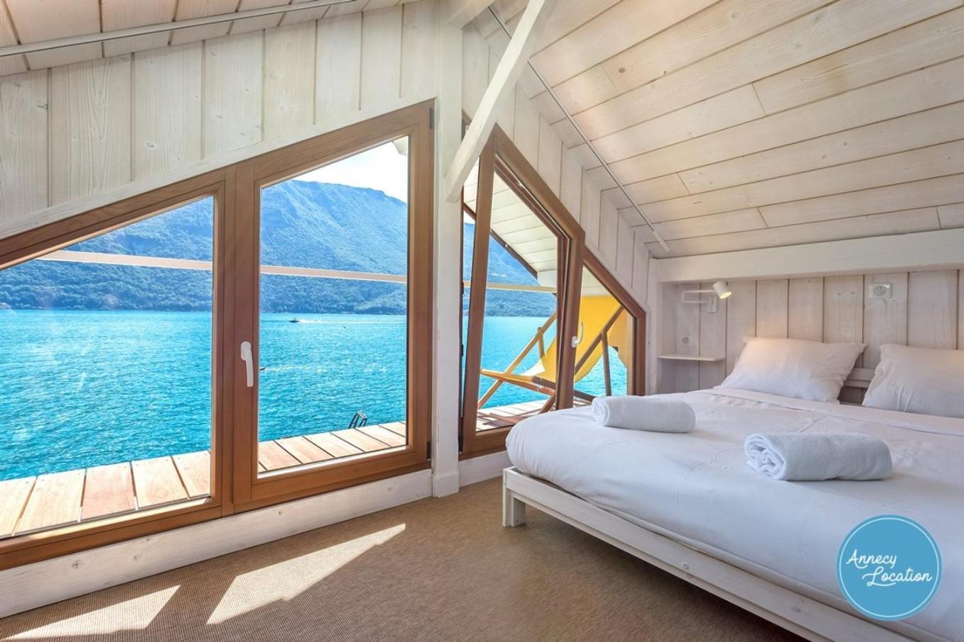 Chalet Coquillage Waterfront Escape On Lake Дусар Екстериор снимка