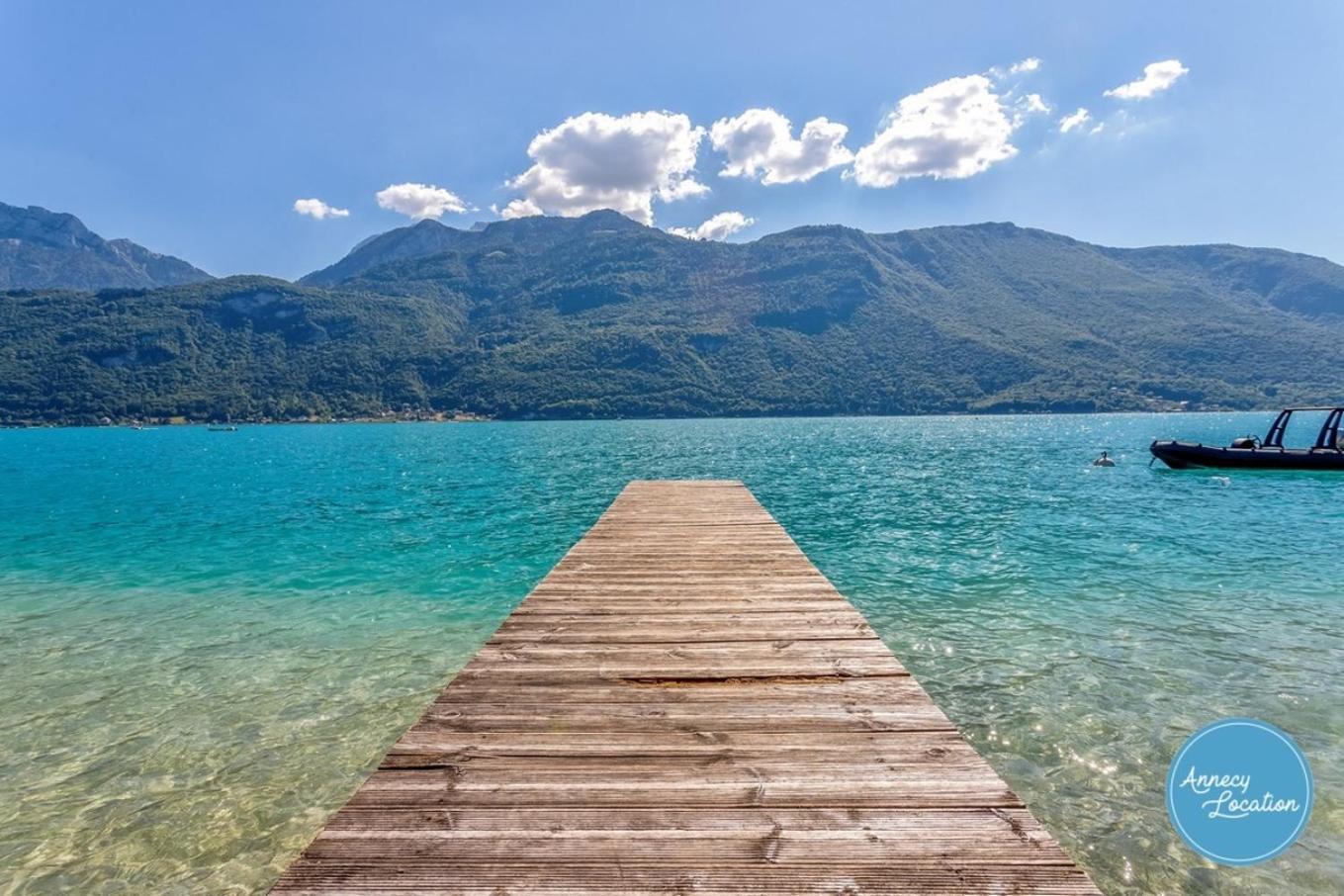 Chalet Coquillage Waterfront Escape On Lake Дусар Екстериор снимка