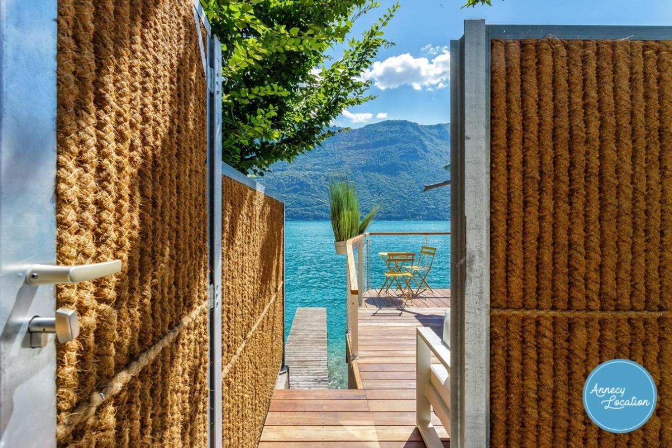 Chalet Coquillage Waterfront Escape On Lake Дусар Екстериор снимка